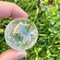 Kitcheniva Natural White Clear Quartz Crystal Ball Polished Decor